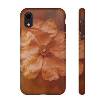 Tough Case Cell Phone Cover Flower Art Print Old Antique Vintage Botanical Tan Beige Brown