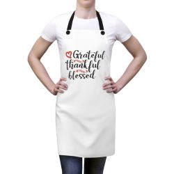 Apron Grateful Thankful Blessed