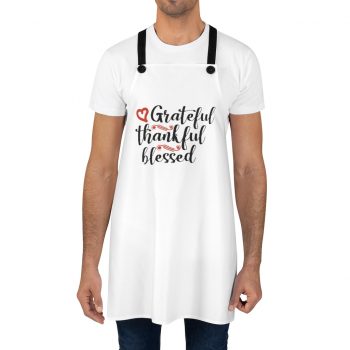 Apron Grateful Thankful Blessed