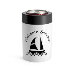 Can Holder - Welcome Summer - Sailboat