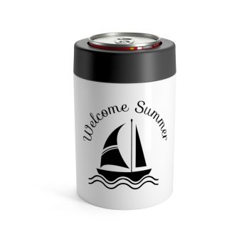 Can Holder - Welcome Summer - Sailboat