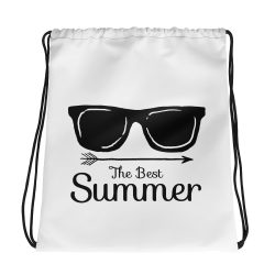 Drawstring Bag - The Best Summer - Sunglasses