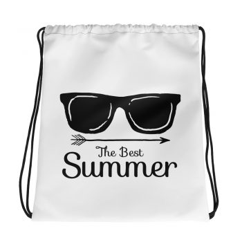 Drawstring Bag - The Best Summer - Sunglasses