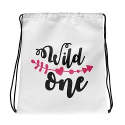Drawstring Bag - Wild One