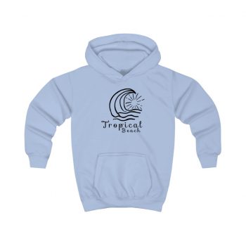 Hoodie Several Colors - Tropical Beach Sun Ocean Waves