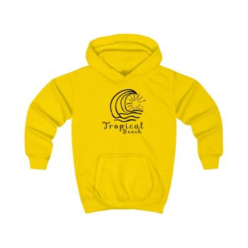 Hoodie Several Colors - Tropical Beach Sun Ocean Waves