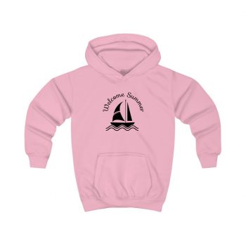 Hoodie Several Colors - Welcome Summer Sailboat