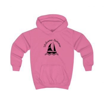 Hoodie Several Colors - Welcome Summer Sailboat