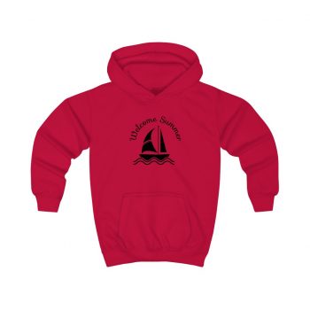 Hoodie Several Colors - Welcome Summer Sailboat