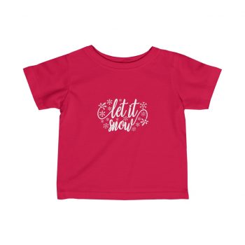 Infant Fine Jersey Tee T-Shirt Several Colors - Let it Snow