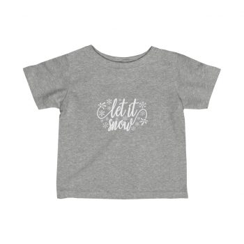 Infant Fine Jersey Tee T-Shirt Several Colors - Let it Snow