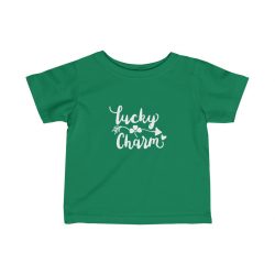 Infant Fine Jersey Tee T-Shirt Several Colors - Lucky Charm