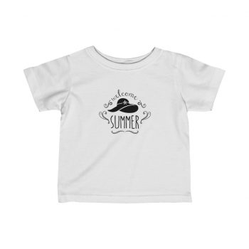 Infant Fine Jersey Tee T-Shirt Several Colors -  Welcome Summer – Sun Hat