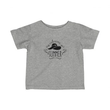 Infant Fine Jersey Tee T-Shirt Several Colors -  Welcome Summer – Sun Hat