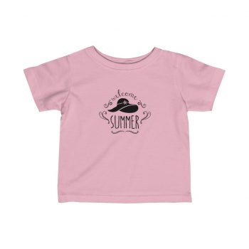 Infant Fine Jersey Tee T-Shirt Several Colors -  Welcome Summer – Sun Hat