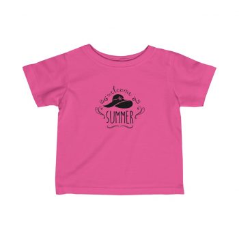 Infant Fine Jersey Tee T-Shirt Several Colors -  Welcome Summer – Sun Hat