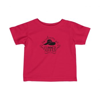 Infant Fine Jersey Tee T-Shirt Several Colors -  Welcome Summer – Sun Hat