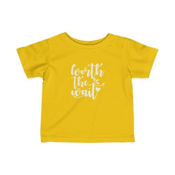 Infant Fine Jersey Tee T-Shirt Several Colors - Worth the Wait