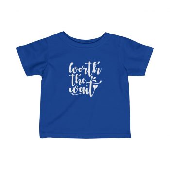 Infant Fine Jersey Tee T-Shirt Several Colors - Worth the Wait