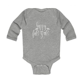 Infant Long Sleeve Body Suit Baby Onesie Several Colors - Happy Fall Y'all