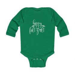 Infant Long Sleeve Body Suit Baby Onesie Several Colors - Happy Fall Y'all