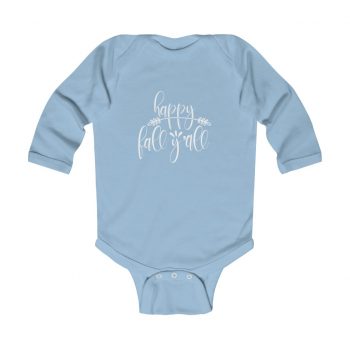 Infant Long Sleeve Body Suit Baby Onesie Several Colors - Happy Fall Y'all