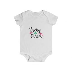 Infant Snap Tee Baby Body Suit Onesie - Lucky Charm