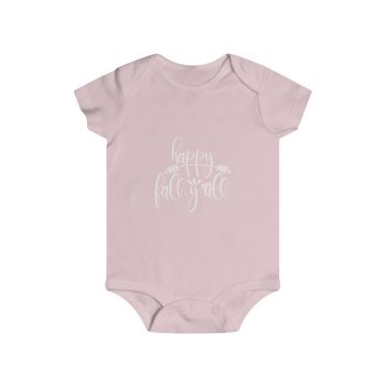 Infant Snap Tee Baby Body Suit Onesie Several Colors - Happy Fall Y'all