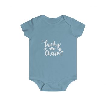 Infant Snap Tee Baby Body Suit Onesie Several Colors - Lucky Charm