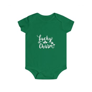 Infant Snap Tee Baby Body Suit Onesie Several Colors - Lucky Charm