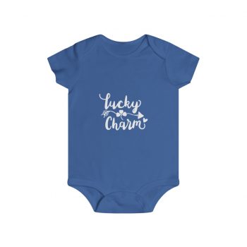 Infant Snap Tee Baby Body Suit Onesie Several Colors - Lucky Charm