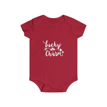 Infant Snap Tee Baby Body Suit Onesie Several Colors - Lucky Charm