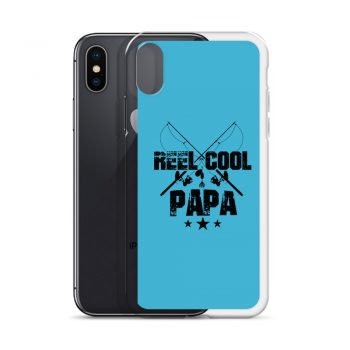 iPhone Phone Case Cover Blue - Reel Cool Papa