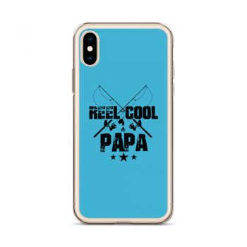 iPhone Phone Case Cover Blue - Reel Cool Papa