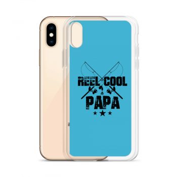 iPhone Phone Case Cover Blue - Reel Cool Papa