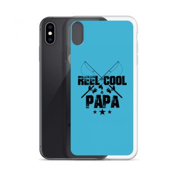 iPhone Phone Case Cover Blue - Reel Cool Papa