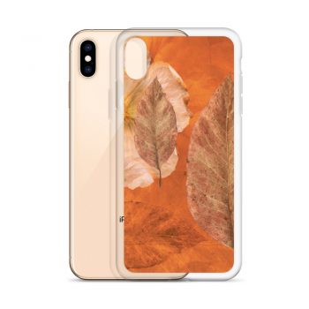 iPhone Phone Case Cover Flower Art Print Old Antique Vintage Botanical Beige Brown Leaf Leaves