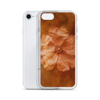 iPhone Phone Case Cover Flower Art Print Old Antique Vintage Botanical Tan Beige Brown