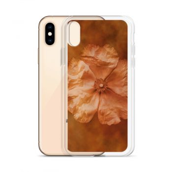 iPhone Phone Case Cover Flower Art Print Old Antique Vintage Botanical Tan Beige Brown