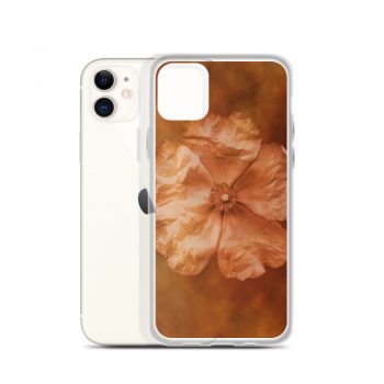 iPhone Phone Case Cover Flower Art Print Old Antique Vintage Botanical Tan Beige Brown