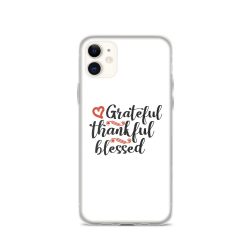 iPhone Phone Case Cover - Grateful Thankful Blessed