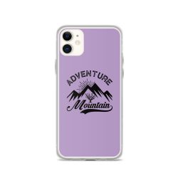 iPhone Phone Case Cover Purple - Adventure Mountains