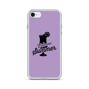 iPhone Phone Case Cover Purple - Welcome Summer