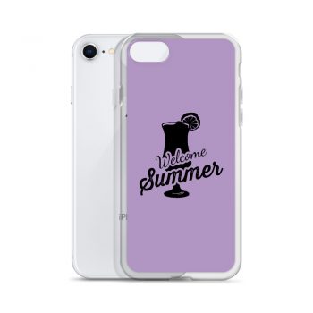 iPhone Phone Case Cover Purple - Welcome Summer