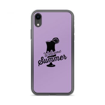 iPhone Phone Case Cover Purple - Welcome Summer