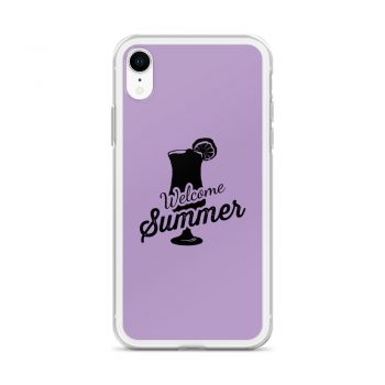 iPhone Phone Case Cover Purple - Welcome Summer