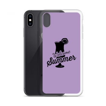 iPhone Phone Case Cover Purple - Welcome Summer