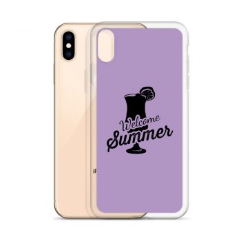 iPhone Phone Case Cover Purple - Welcome Summer