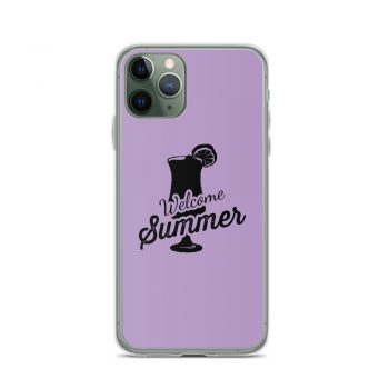 iPhone Phone Case Cover Purple - Welcome Summer