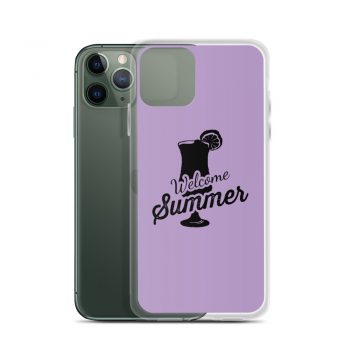 iPhone Phone Case Cover Purple - Welcome Summer